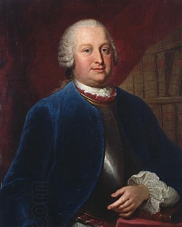 Louis de Silvestre Portrait of Heinrich von Brehl China oil painting art